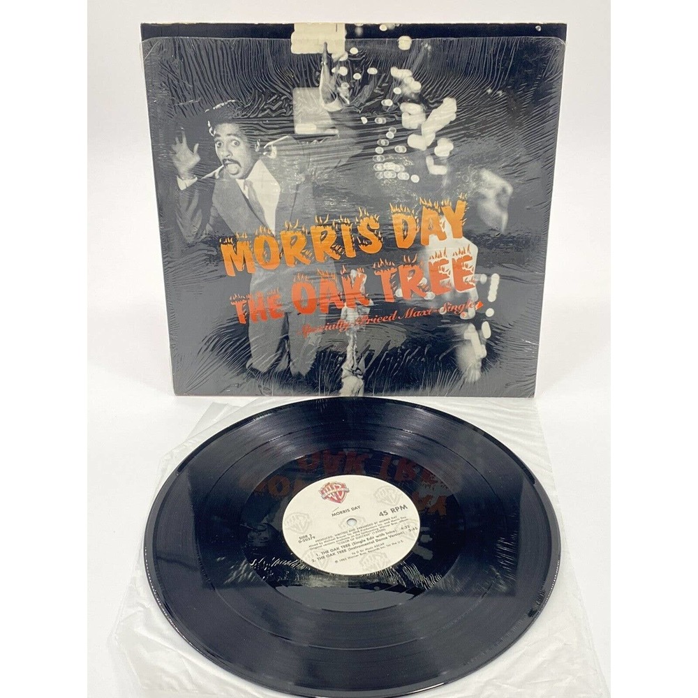 Morris Day‎ - The Oak Tree Vintage 1985 Vinyl Record Album LP 0-20379 45 RPM 12"
